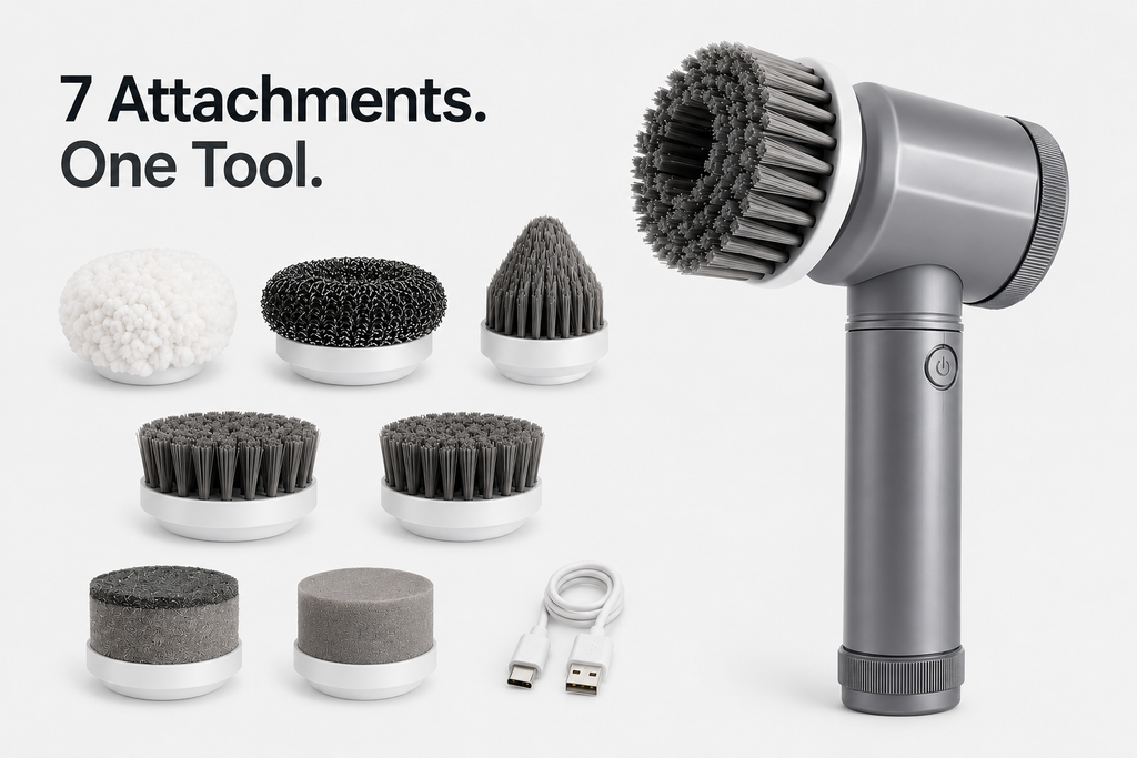TurboSpin Scrubber™ – Deep Clean Without Scrubbing