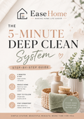 5-Minute Deep Clean System (Step-by-Step Guide) EaseHome 2026 Edition